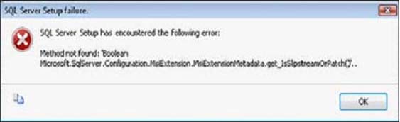 Sql server setup has encountered the following error недопустимый формат файла